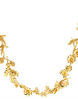 Meadow Walk Meadow Wildflower Necklace, 16" - Gold