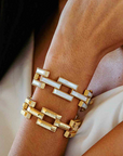 Pathway Link Bracelet, 7.5" - MOP