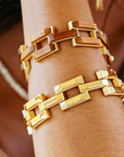Pathways Link Bracelet - Teak