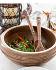 Juliska Bilbao Wood Salad Servers