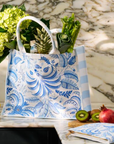 Addison Ross Palm Beach Green Cotton Canvas Bag