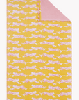 Leaping Leopard Beach Towel