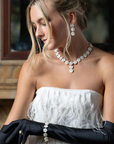 Mermaid Garden Petite Linear Earrings - MOP