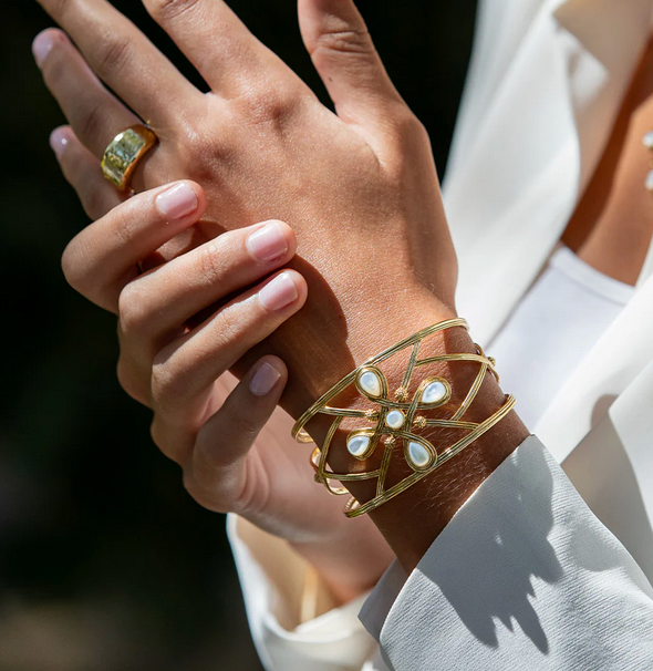 Monique Gem Cuff - MOP