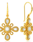 Monique Gem Dangle Earrings - MOP