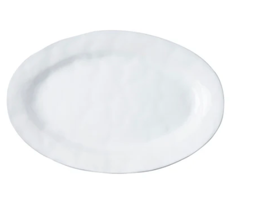 Juliska Berry and Thread 15" Oval Platter in White Truffle