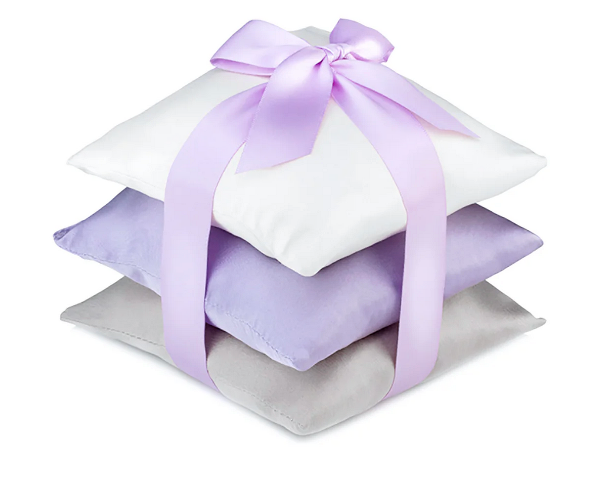 Elizabeth W - Purple Silk Sachet Set