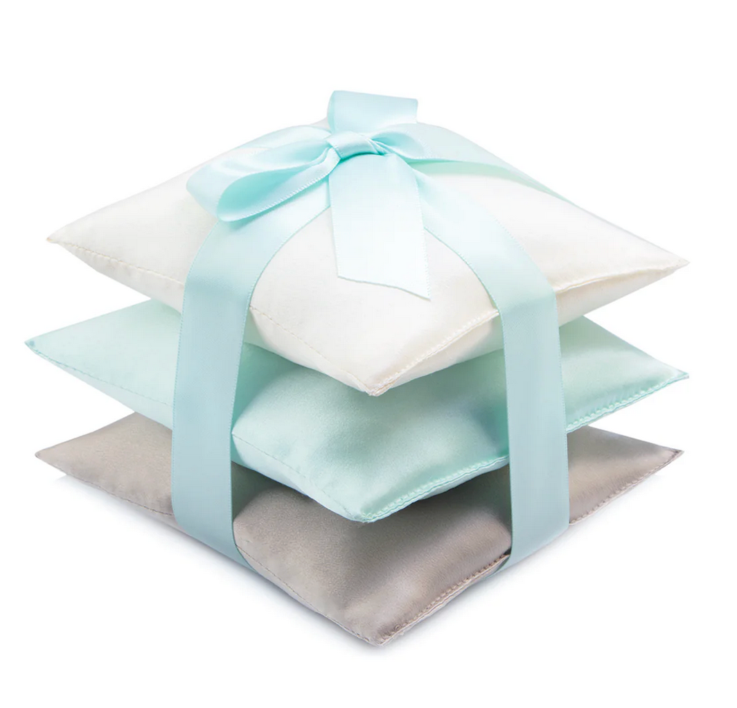 Elizabeth W - Sea Foam Silk Sachet Set