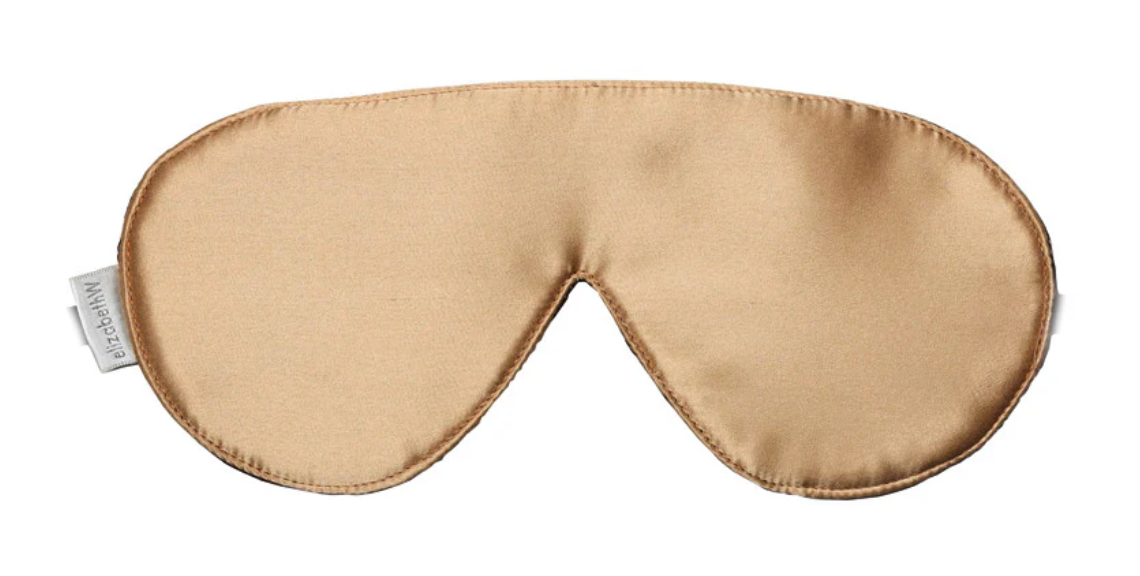 Elizabeth W Gold Sleep Mask