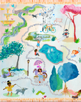 Baby Quilt - Imagination Park by A Bowl of Soup (Comes with a corresponding storybook)