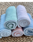 Cotton Muslin Baby Swadle Blanket