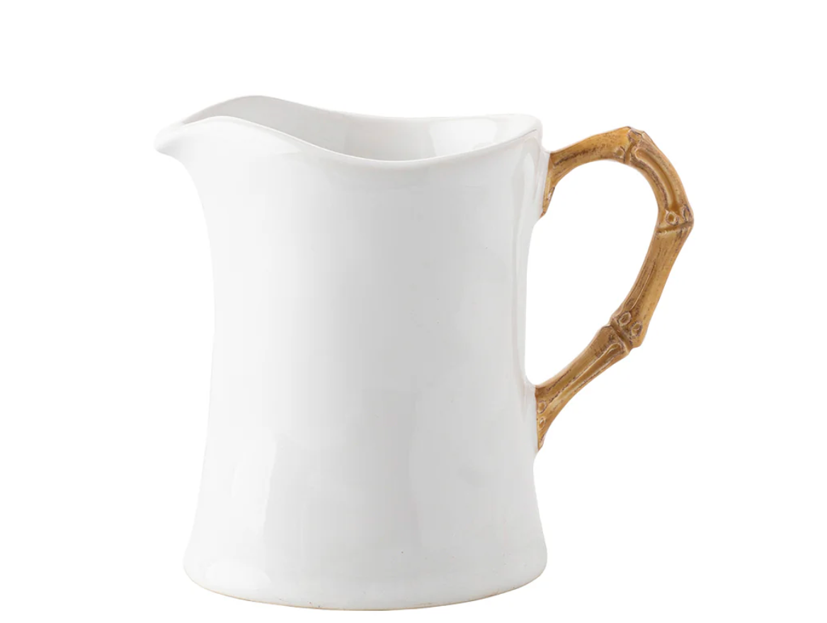 Juliska Bamboo Creamer - Natural