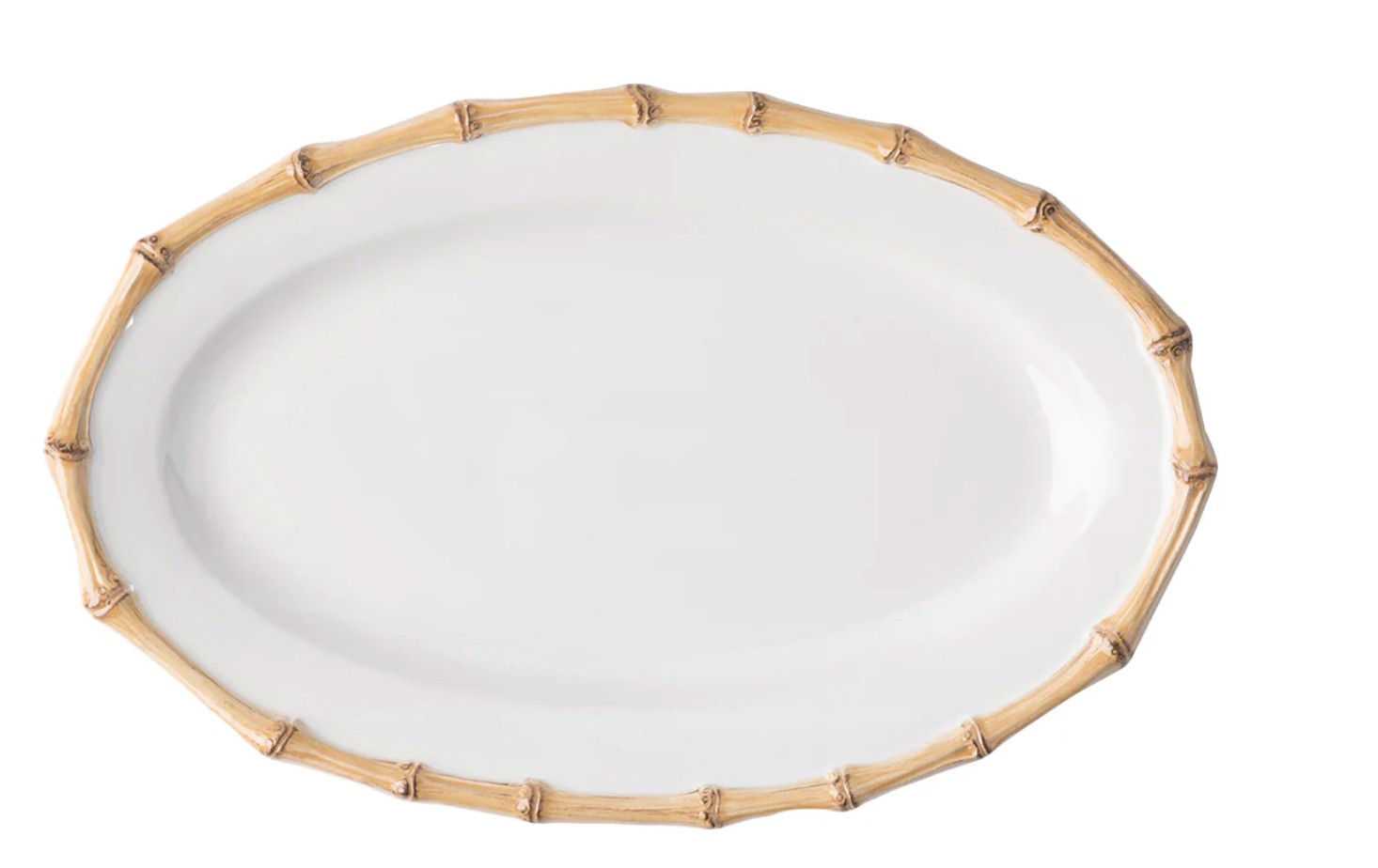 Juliska - Bamboo 16" Oval Platter - Natural