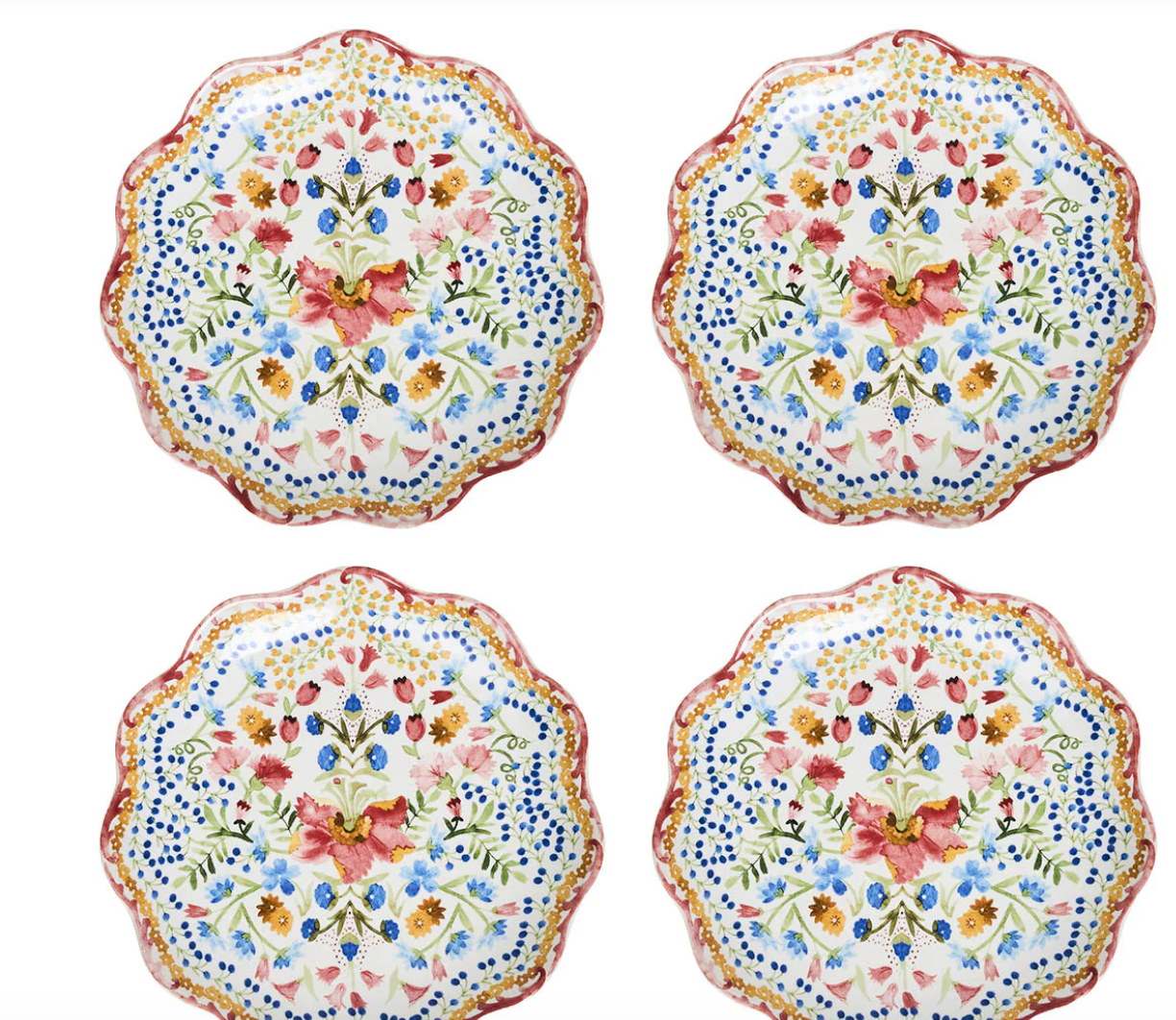 Juliska - Sofia Side/Cocktail Plate Set/3