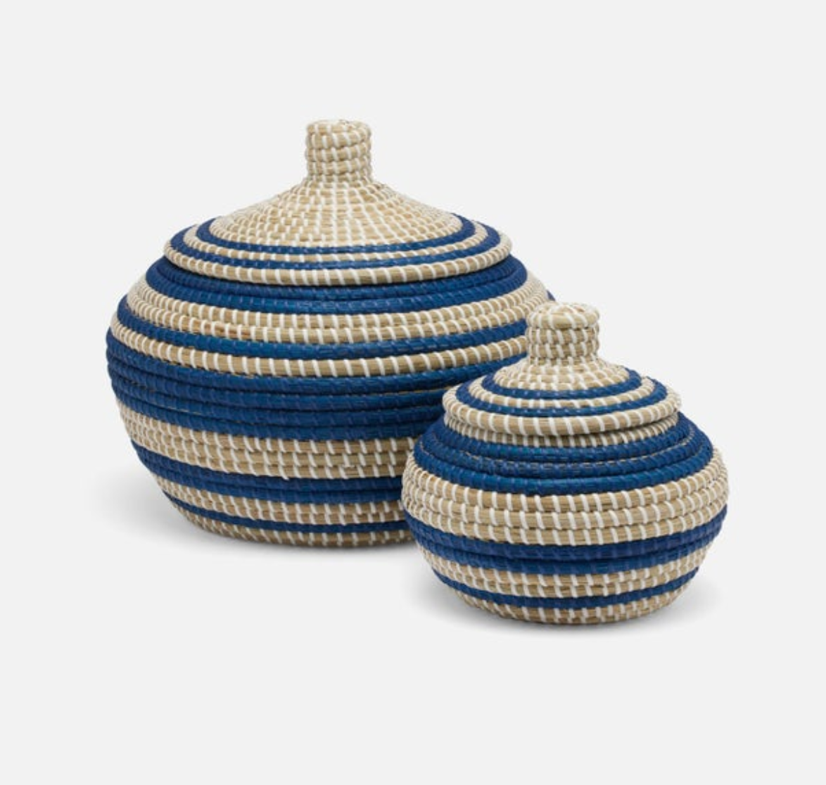 Arley Basket Set With Lid - Pigeon and Poodle