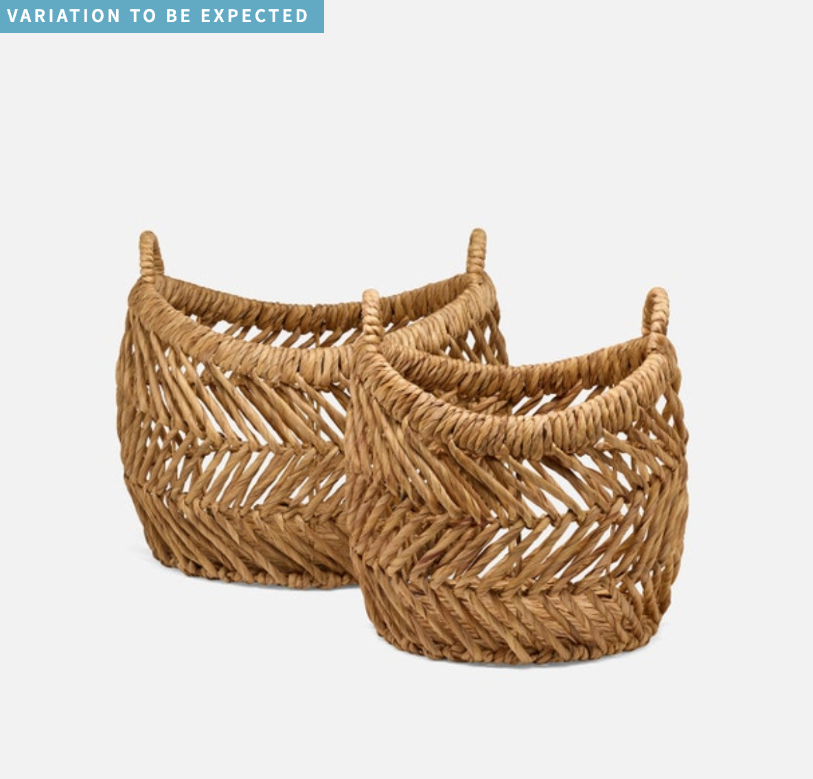 Olivia Nesting Baskets - Pigeon and Poodle. Set of 2