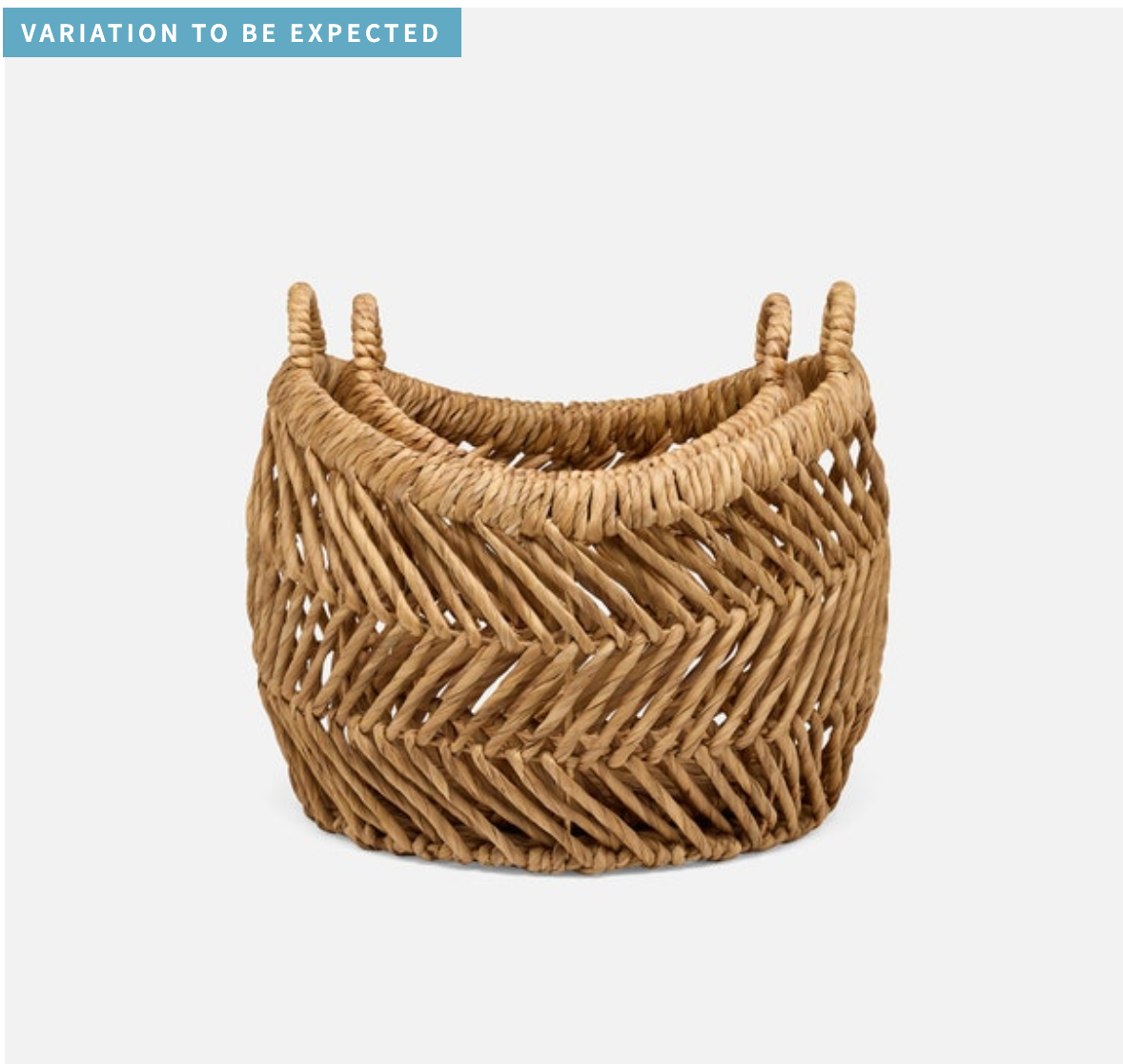 Olivia Nesting Baskets - Pigeon and Poodle. Set of 2
