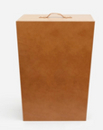 Barnet Rectangular Hamper  Camel Leather - Pigeon and Poodle